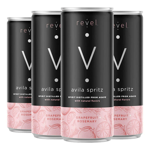 Revel Spirits Avila Spritz GrapeFruit Rosemary (4 pack) 355 ML