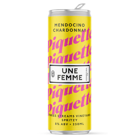 Une Femme Piquette Chardonnay (4 Pack) 250 ml
