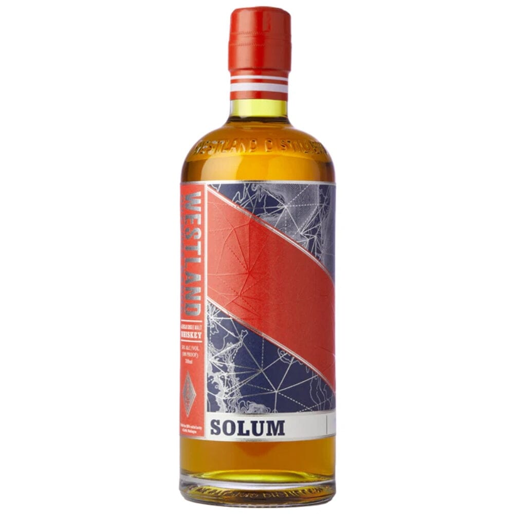 Westland Distillery Solum 2nd Edition peated American single malt whiskey 700ml