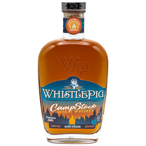 WhistlePig Camp Stock Wheat Whiskey Solo Stove Limited Edition 750ml bottle