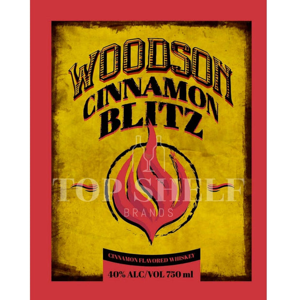 Woodson Whiskey Woodson Cinnamon Blitz 750ml