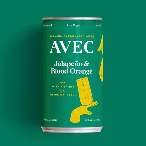 Avec Jalapeno & Blood Orange Non-Alcoholic 237 ml