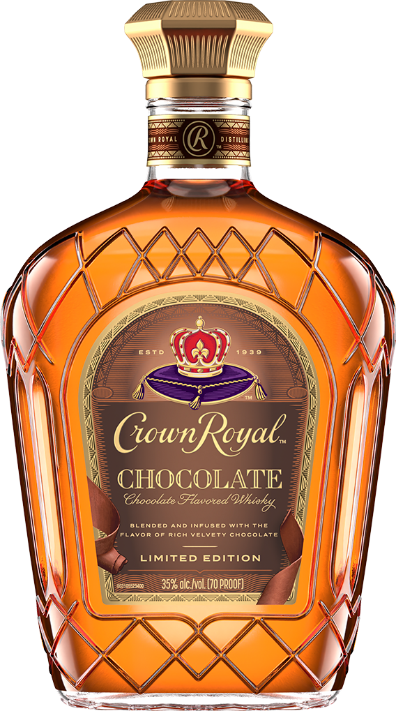 Crown Royal Chocolate flavored Canadian whisky limited edition 750ml bottle