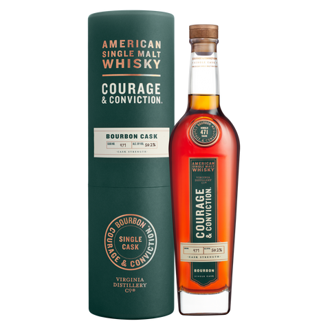 Courage & Conviction American Single Malt Whisky Bourbon Cask 750ml