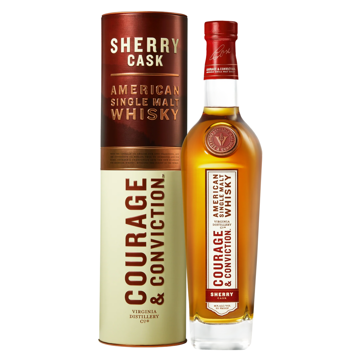 American Single Malt Whiskey Courage & Conviction Sherry Cask 1212 750ml