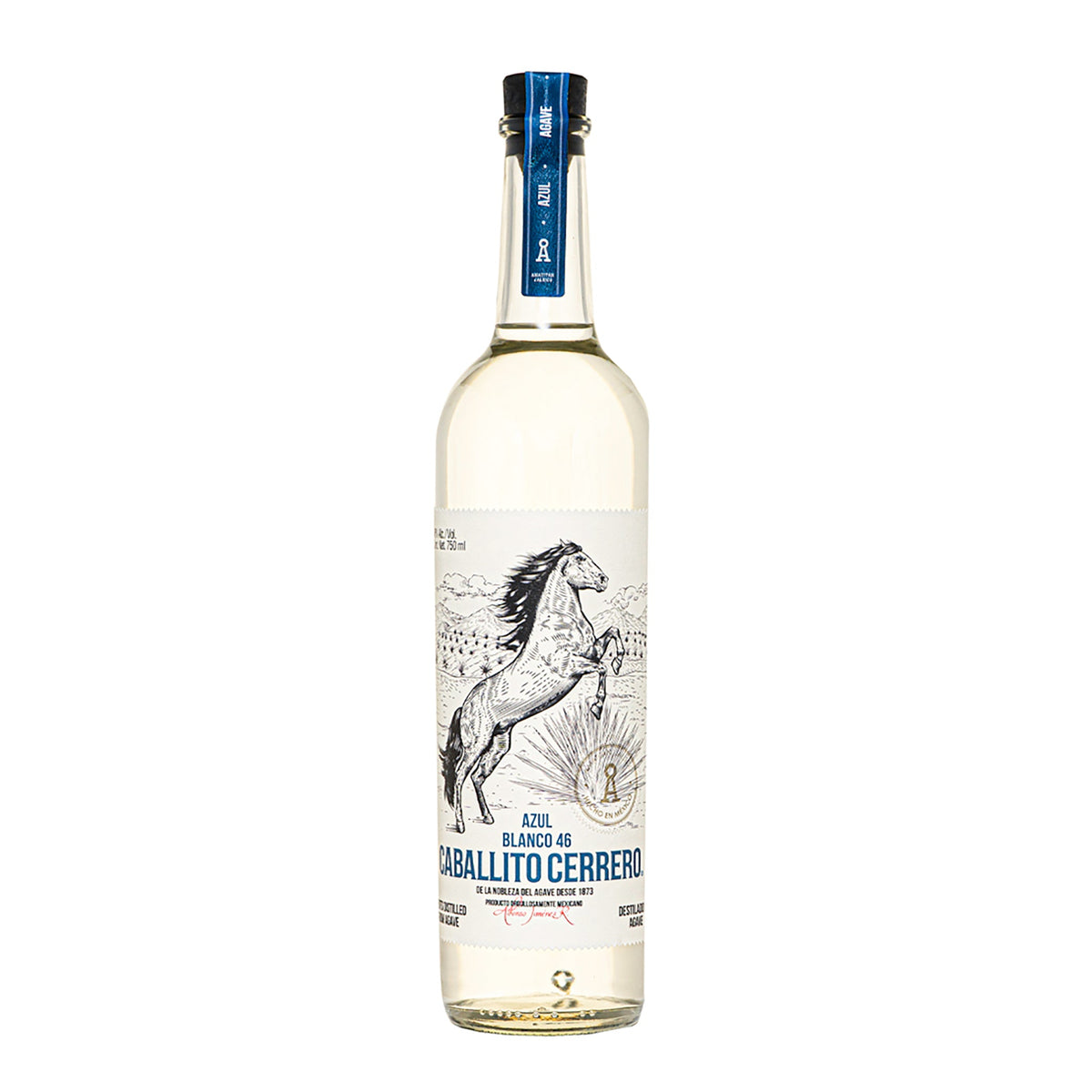 Caballito Cerrero Azul Blanco 750 ml
