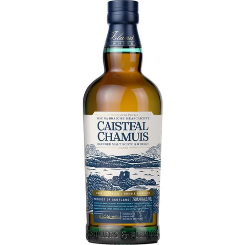 Caisteal Chamuis Heavily Peated Double Barreled Scotch 12 year 750 ml