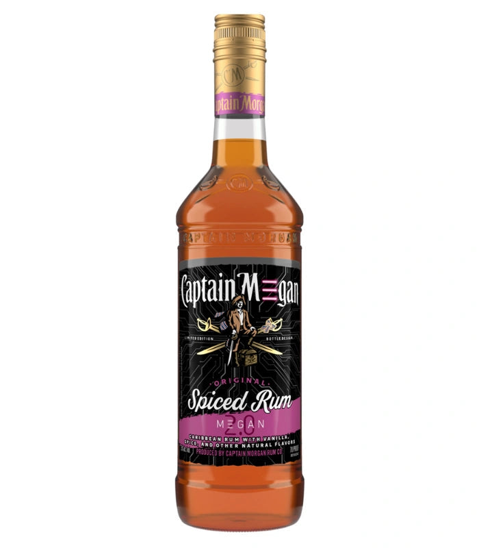 Captain Morgan Limited Edition Spiced Rum Megan 2.0 750 ML
