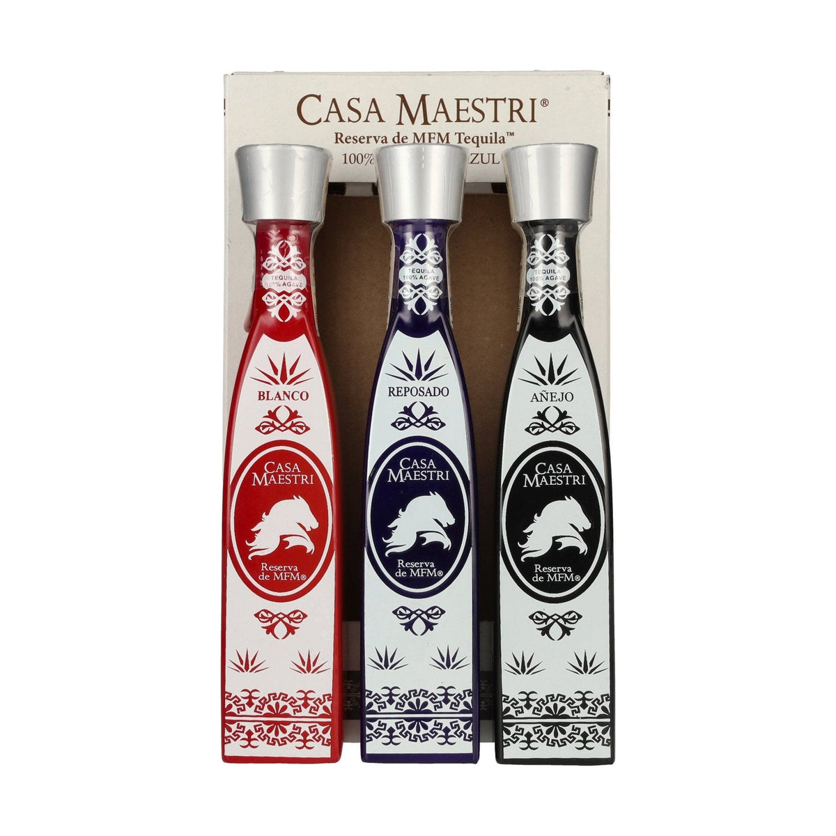 Casa Maestri Reserva de MFM Tequila 3 x 100ml Gift Box