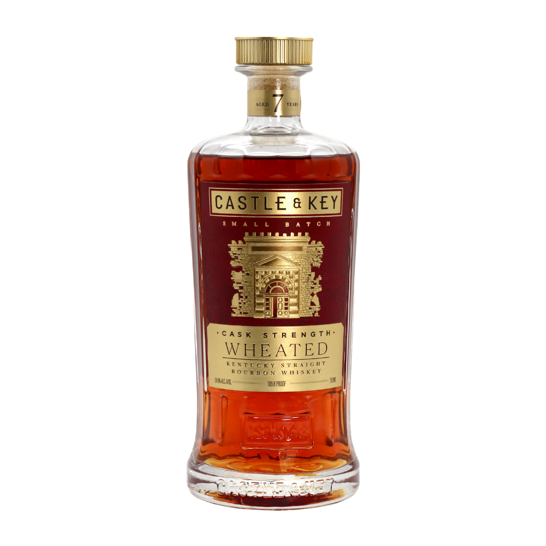 Castle & Key Wheated Cask Strength Bourbon 7 Year 750ml bottle