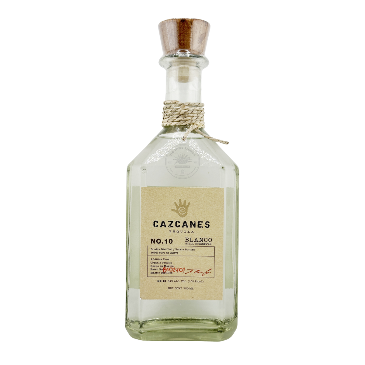 Cazcanes No.10 Blanco Still Strength Tequila 750ml