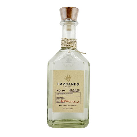 Cazcanes No.10 Blanco Still Strength Tequila 750ml