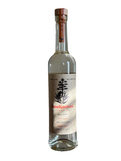 FaneKantsini Chato Agave 750ml mezcal bottle