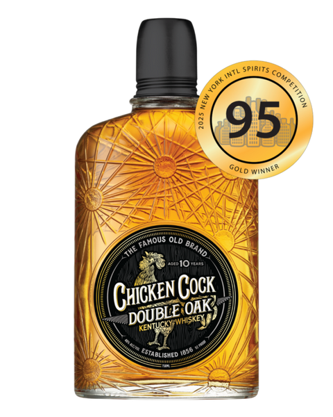 Chicken Cock Double Oak Kentucky Whiskey 10 Year 750ml