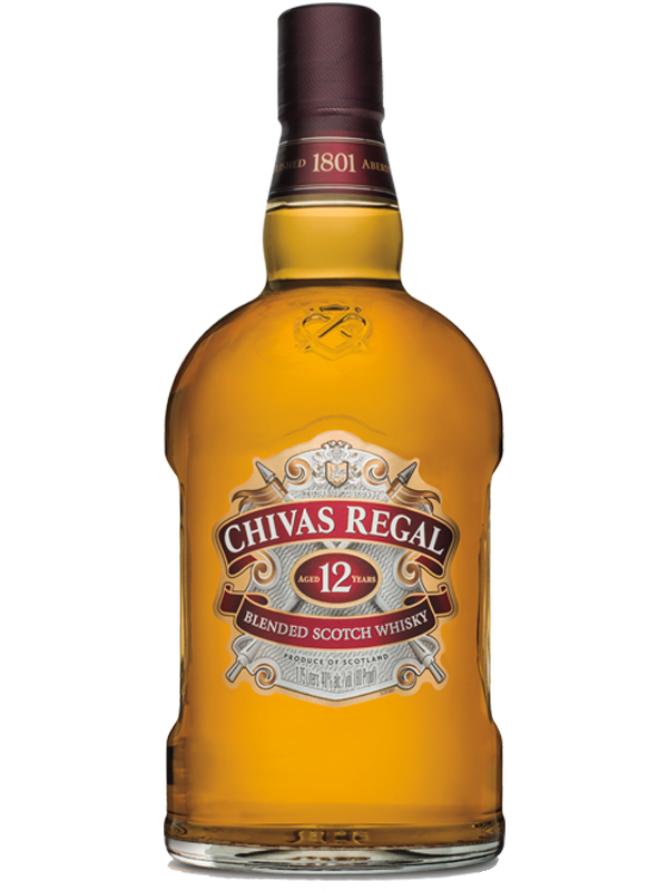 Chivas Regal Blended Scotch Whiskey 1.75 L