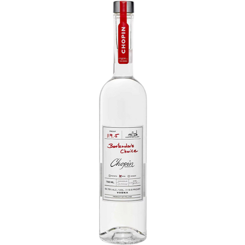 Chopin Bartender's Choice Vodka 700ml bottle