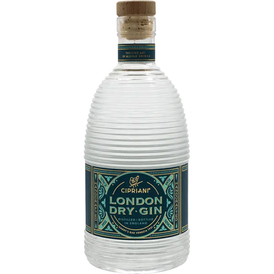 Cipriani London Dry Gin 700 ml bottle