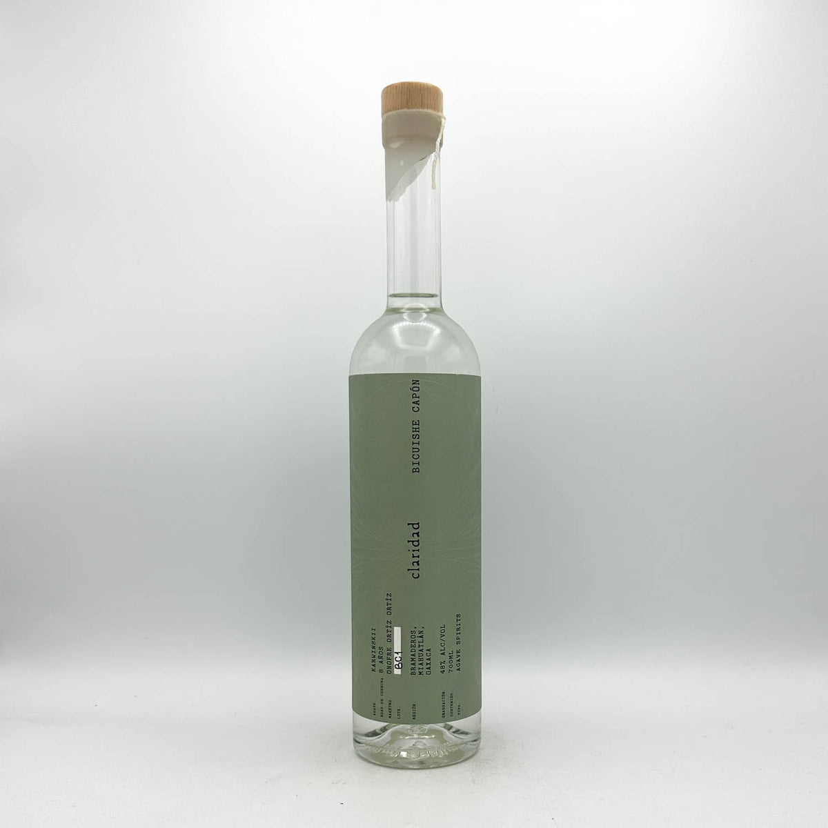 Claridad Bicuishe Capón Mezcal 700ML