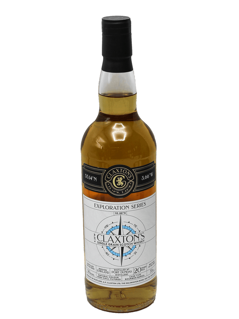 Claxtons Exploration Series Single Grain Scotch 20 year 700 ml