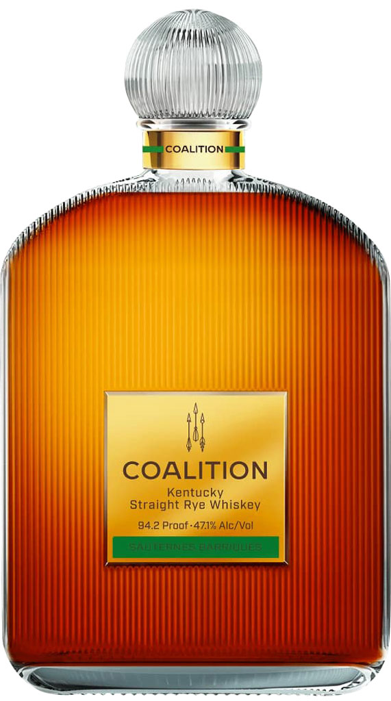 Coalition Straight Rye Whiskey Sauternes Barriques 750 ml