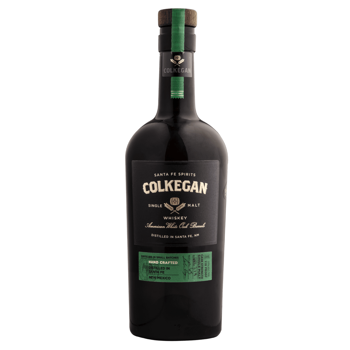 Santa Fe Spirits Colkegan Cask Strength Single Malt - CASK SHARE 750ml