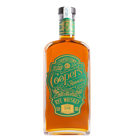 Cooperstown Distillery Cooper's Ransom Rye 750 ml