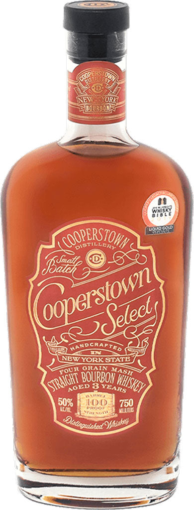 Cooperstown Select Straight Bourbon Whiskey 750ml