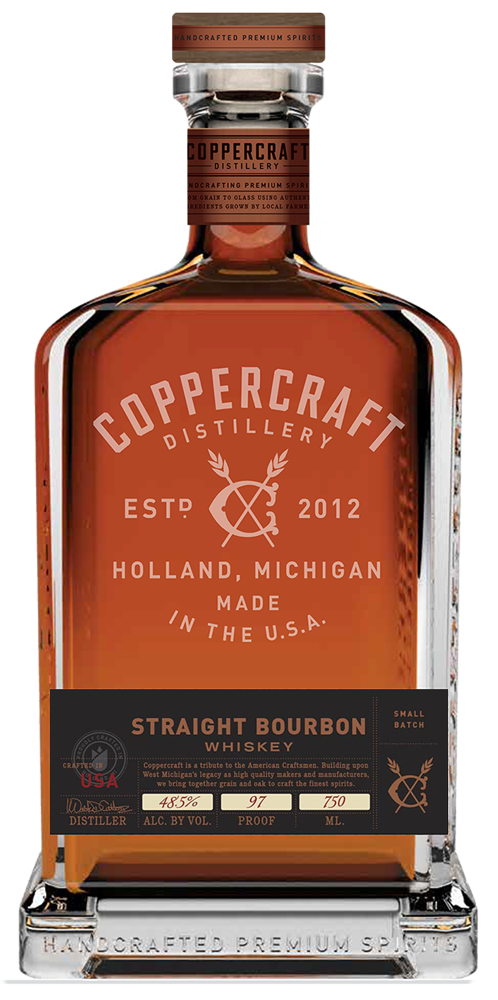 Coppercraft Coppercraft Straight Bourbon 750 ml