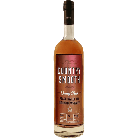 Country Smooth Country Peach Sweet Tea Bourbon Whiskey 750 ML bottle