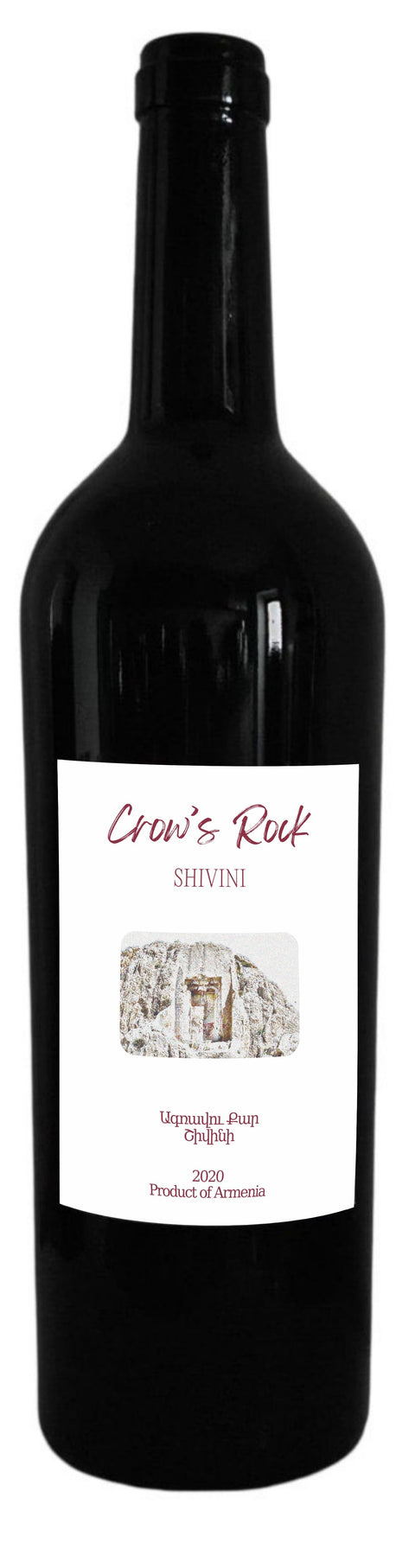 Crow's Rock Shivini Dry Red Wine Reserve 2020 750ml bottle