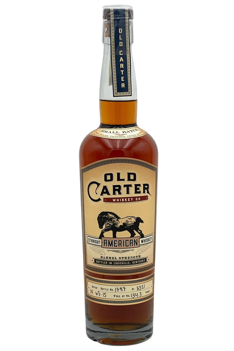 Old Carter Straight American Whiskey Barrel Strength Batch No 14 750 ML