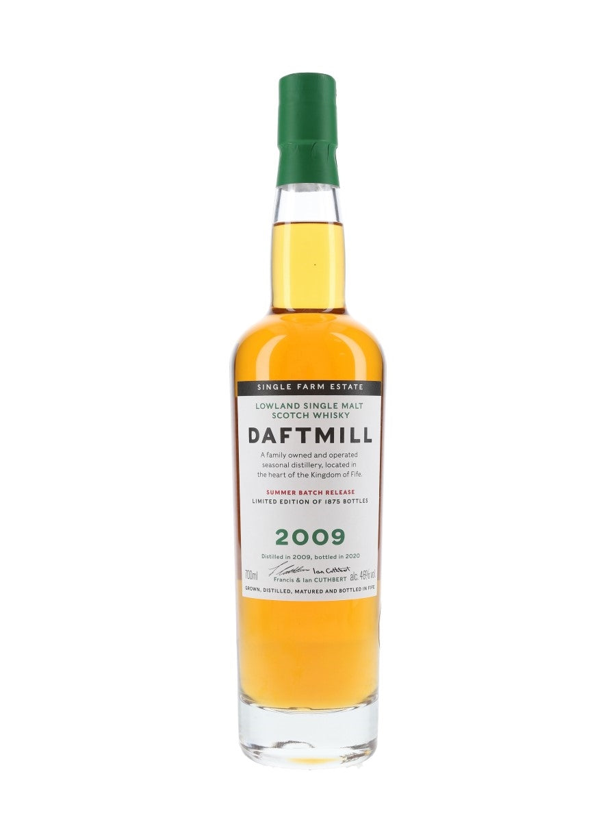 Daftmill Daftmill Single Farm Estate Lowland Single Malt Scotch Summer Batch Release 2009 750 ml