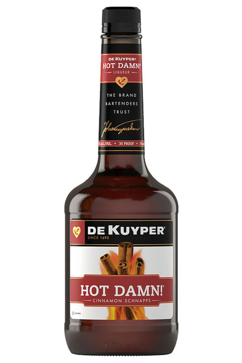 Dekuyper Hot Damn Cinnamon Schnapps 750ml