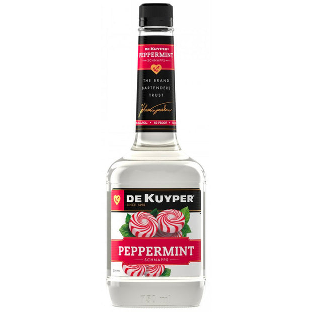 DEKUYPER PEPPERMINT SCHNAPPS 60 PROOF 750ml
