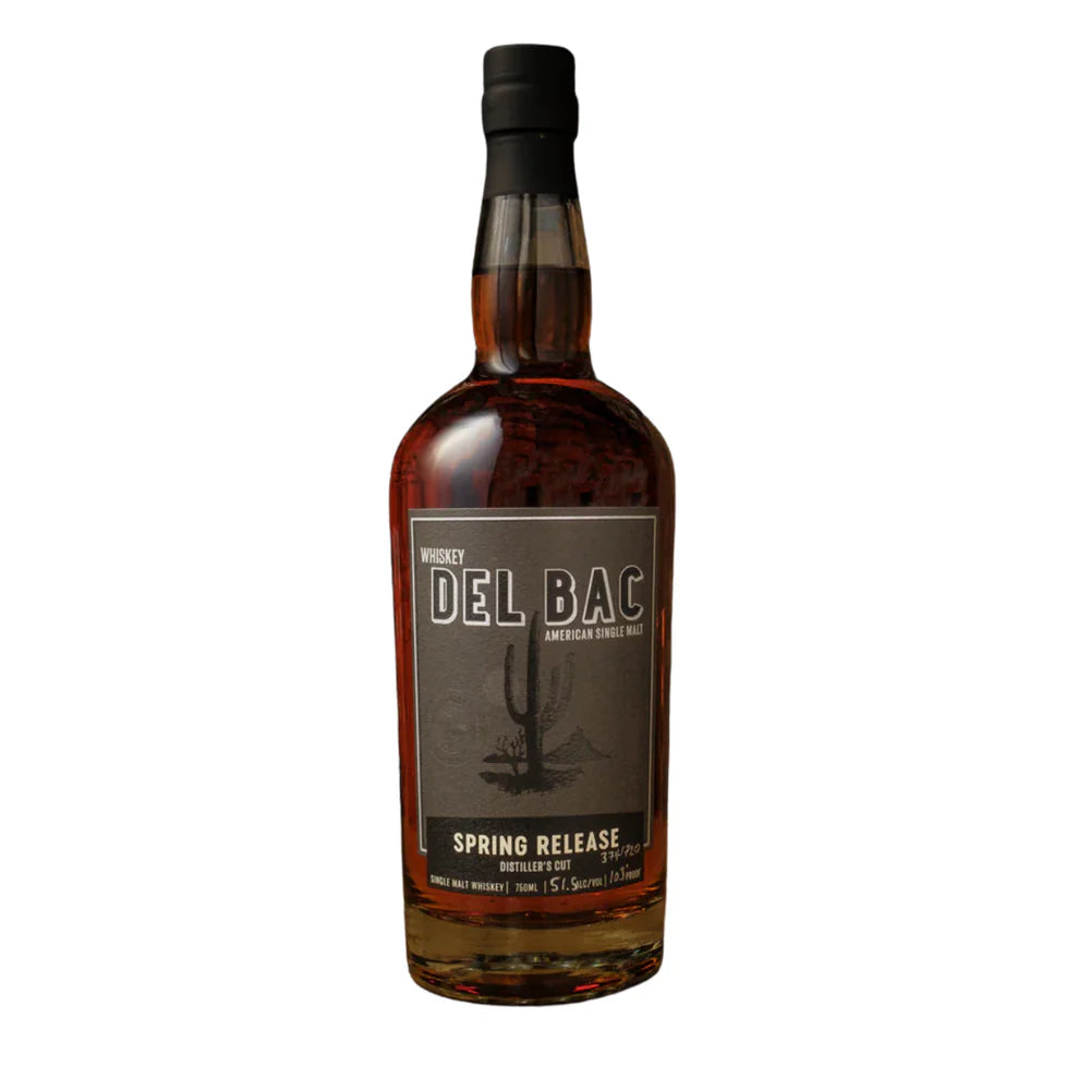 Whiskey Del Bac Spring Release Single Malt Whiskey 750ml bottle