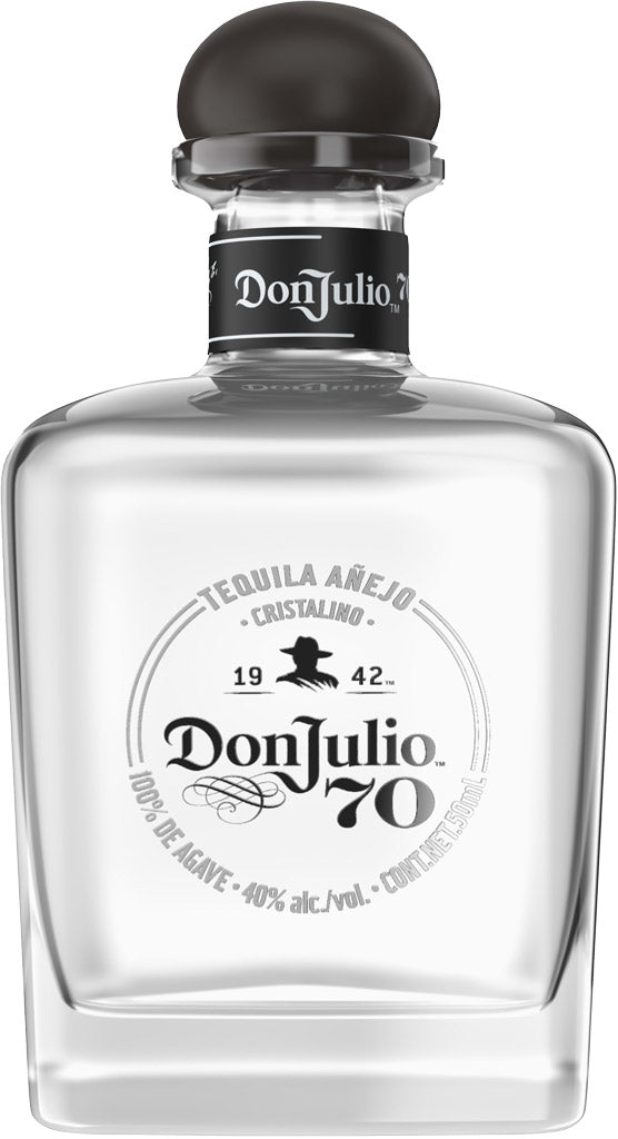Don Julio 70 Anejo Cristalino Tequila 50ml bottle