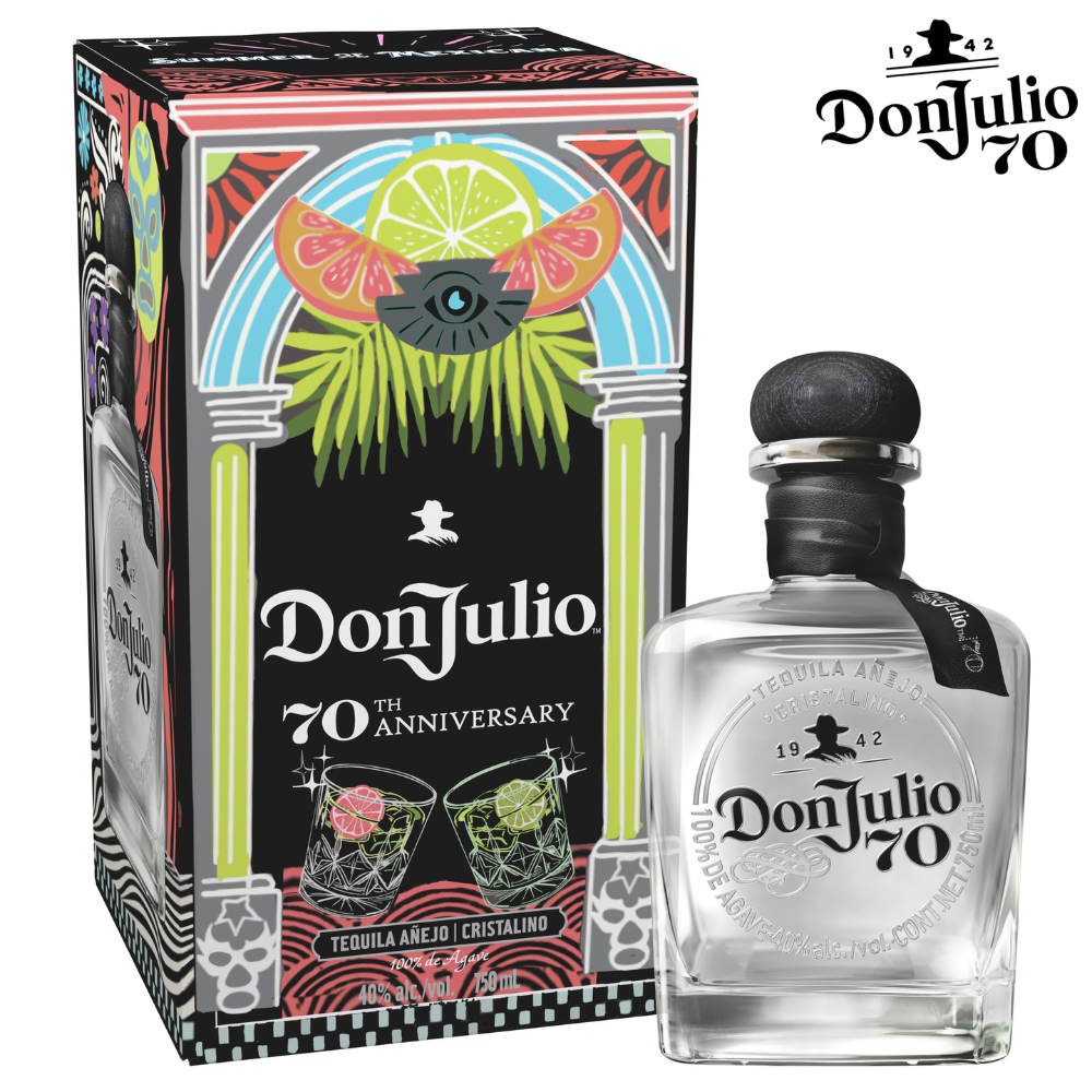 Don Julio Summer of Mexicana 70th Anniversary Tequila Anejo Cristalino 750 ml
