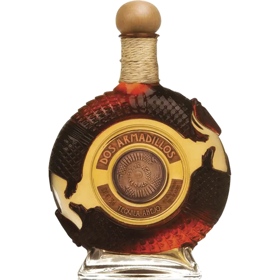 Dos Armadillos Anejo Tequila 750ml bottle