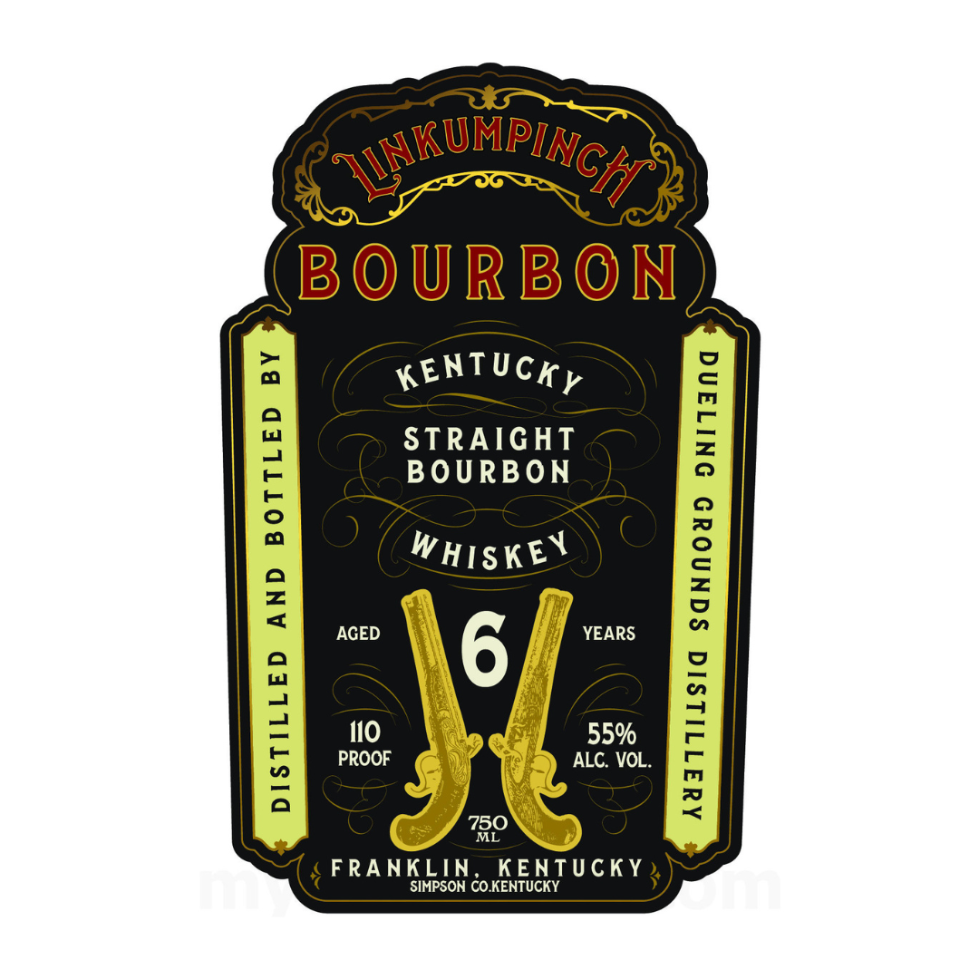 Dueling Grounds Linkumpinch Bourbon 6 Year Old Black Label 750ml bottle
