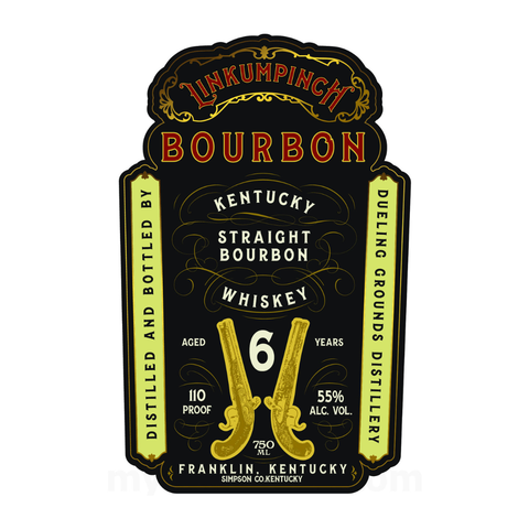 Dueling Grounds Linkumpinch Bourbon 6 Year Old Black Label 750ml bottle