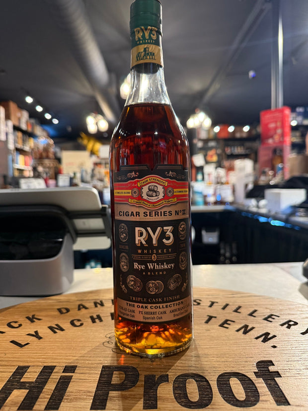 RY3 Cigar Series No II The Oak Collection Rye 750 ml