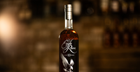 Eagle Rare 10 Year bourbon bottle lifestyle shot