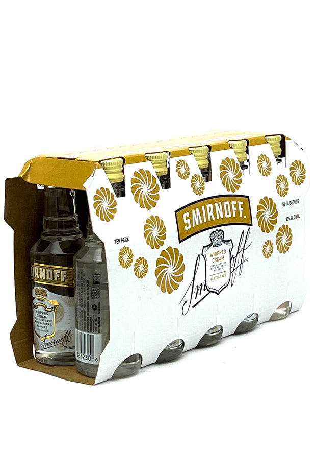 Smirnoff Whipped Cream (10 pack) 50ml