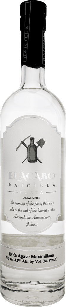 El Acabo Raicilla Plata 750ml bottle
