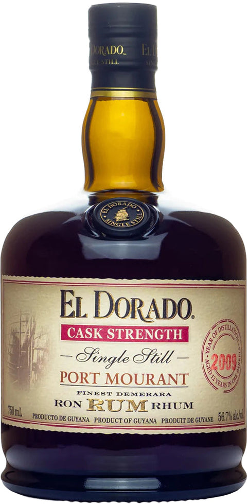 El Dorado Cask Strength Single Still Port Mourant 750ml