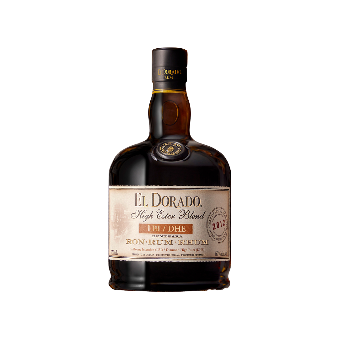 El Dorado High Ester Blend LBI DHE  Demerara Ron Rum 2012 750 ML