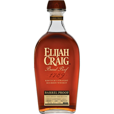 Elijah Craig Barrel Proof Uncut Batch No A124 750 ML