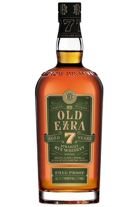 Old Ezra Straight Rye Whiskey 7 year 750 ml