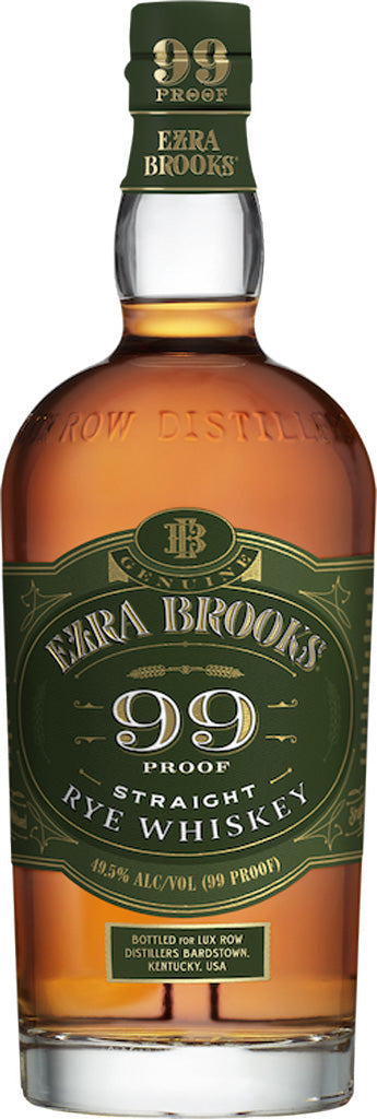 Ezra Brooks 99 Proof Straight Rye 750 ml