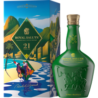 Royal Salute Rio de Janeiro Polo Edition 21 Year 700ml bottle and box